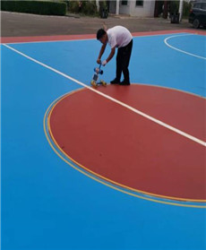 山南以及球场裂缝维修、裂缝修补